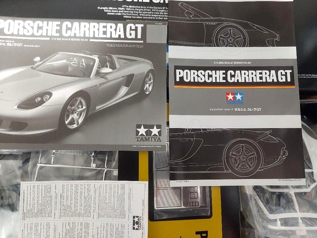 Tamiya 1/12 Big Scale Series No.50 Porsche Carrera GT Plastic