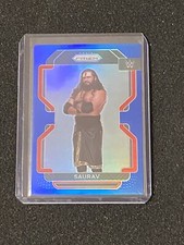 Saurav 2022 Panini WWE Prizm Blue Prizm #d /199 #103 NXT Sanga