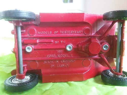 Matchbox Models of Yesteryear 1911 Ford Model T No. Y-1 by Lesney - Picture 5 of 5