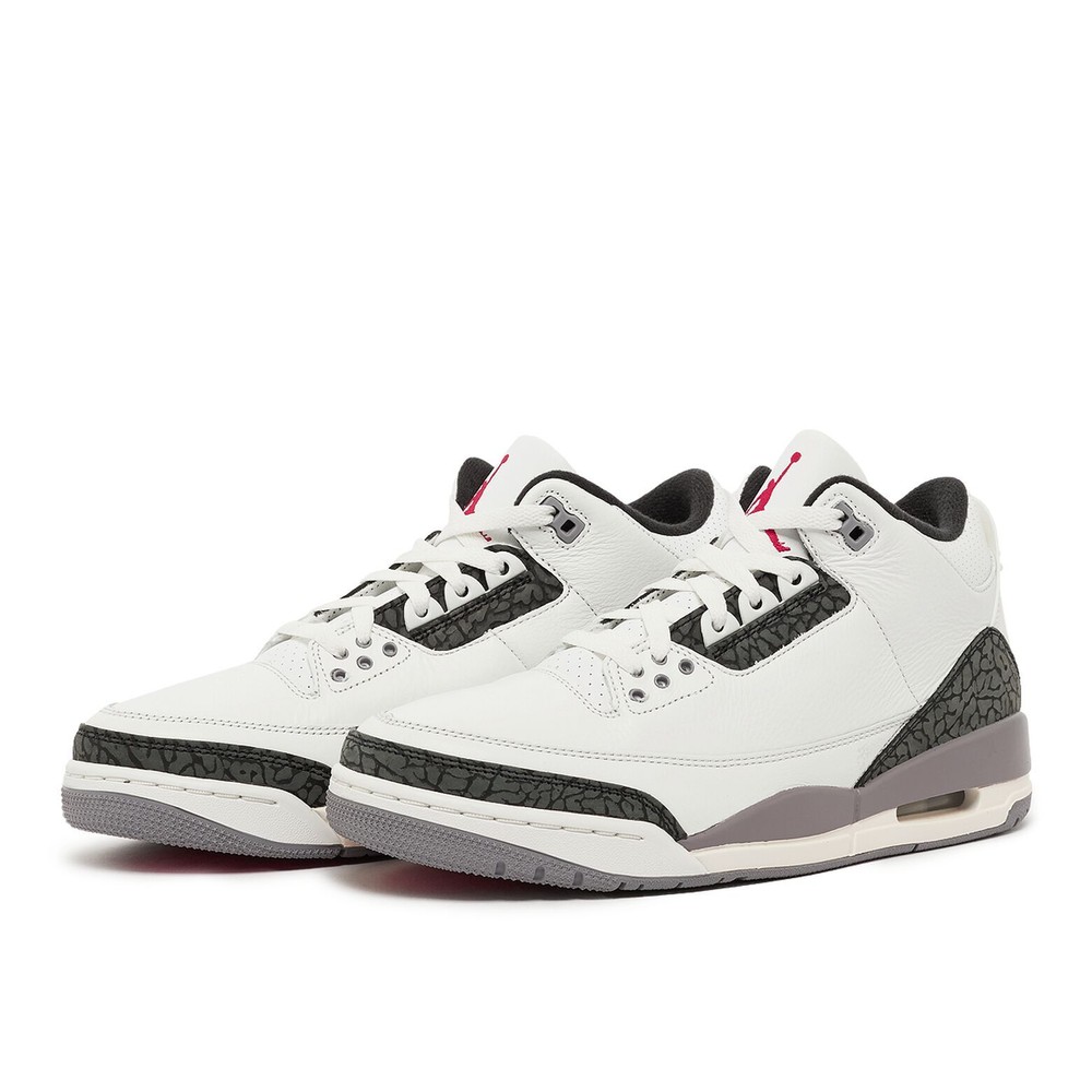 Nike Air Jordan 3 Retro Cement Grey CT8532-106 Men's Size New