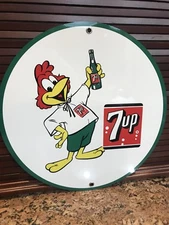 7up Seven Up Soda Pop art vintage metal sign Reproduction