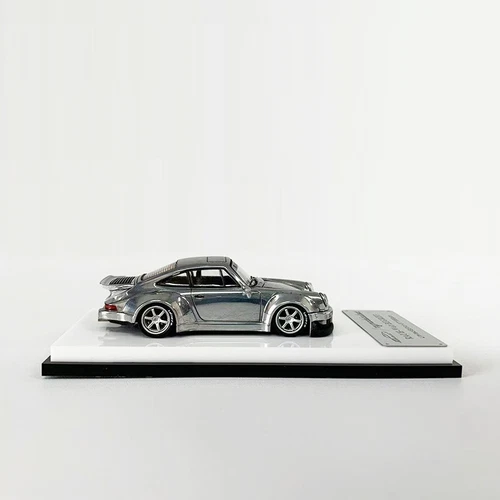 MC 1:64 Model Car Porsche RWB 930 Alloy Diecast Vehicle Collection-Chrome Silver - Picture 5 of 8