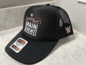 WWF WWE Saturday Nights Main Event Hat Cap Hulk Hogan New York Wrestlemania Cody