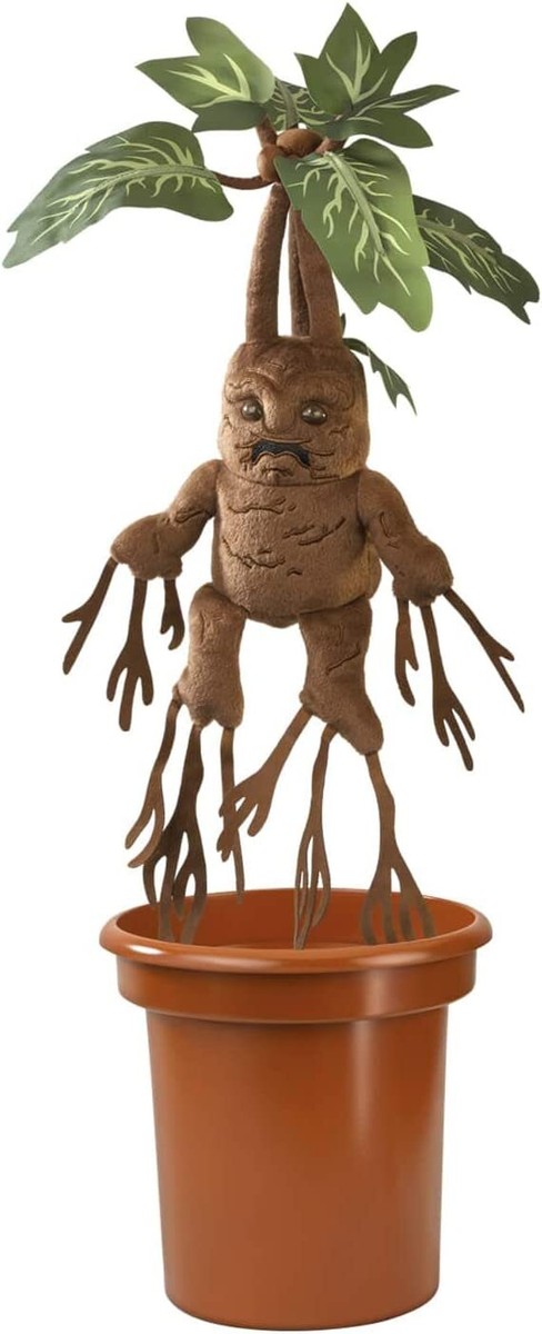 The Noble Collection Harry Potter Mandrake Interactive Plush with