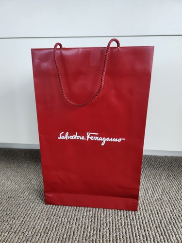 Salvatore Ferragamo Gift Paper Shopping Bag - Slim Medium - w43 x h27 x d7cm - Picture 3 of 5