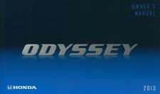 2013 Honda Odyssey Owners Manual User Guide Reference Operator Book Fuses Fluids