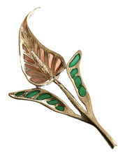 Fiore Argento 800  Microfusione Argenteria Cattedrale con Punzone Made in Italy