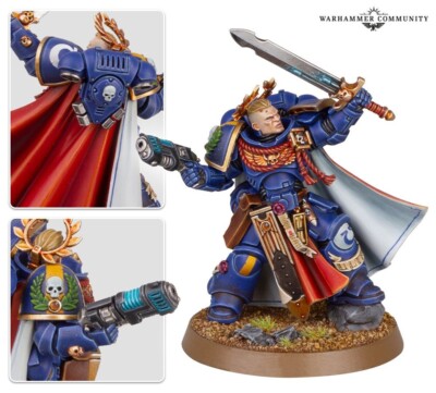 Warhammer 40K: paquete de 2 de la serie Space Marine Heroes Warhammer