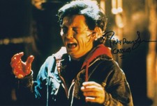 RICKY DEAN LOGAN signed Autogramm 20x30cm NIGHTMARE ON ELM in Person autograph