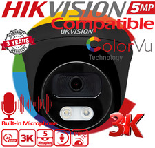 DOME CCTV CAMERA 5MP 3000TVL FULL HD OUTDOOR NIGHT VISION Audio mic SYSTEM UK