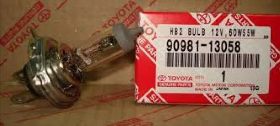 Bombilla Original Toyota OEM (para faro, n.º 1) YARIS/ECO (3D,5D) ☆ 90981-13058 ☆ Foto 3 de 4