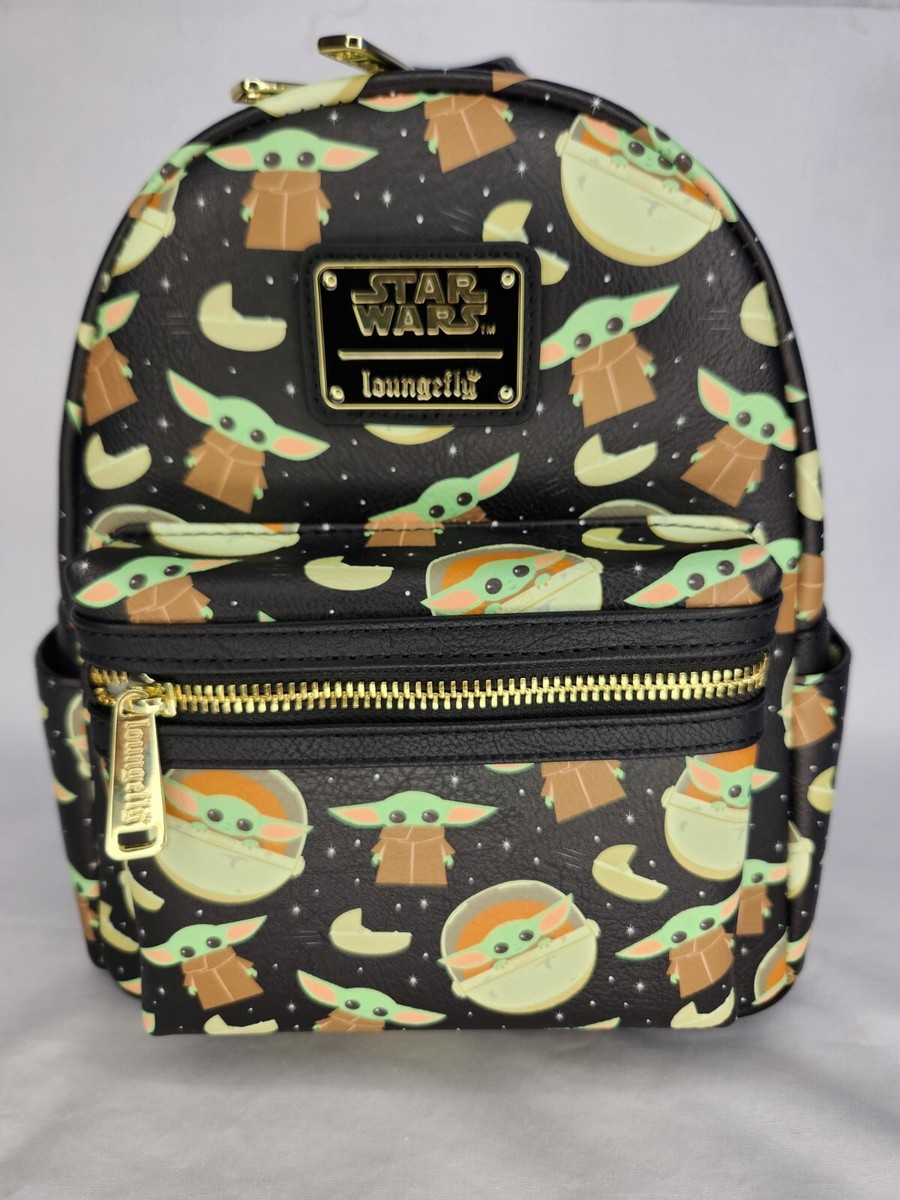 YODA Grogu Loungefly Mini Backpack Star Wars: The Mandalorian