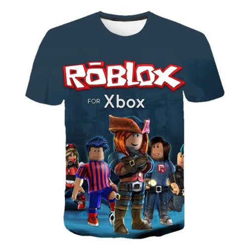 Roblox Kids T-shirt Boys Game Sports T-shirt Child Cartoon Short - Picture 25 of 79