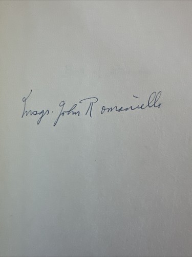 Bird of Sorrow by John Romaniello HC DJ Signed 1956 - Picture 3 of 9