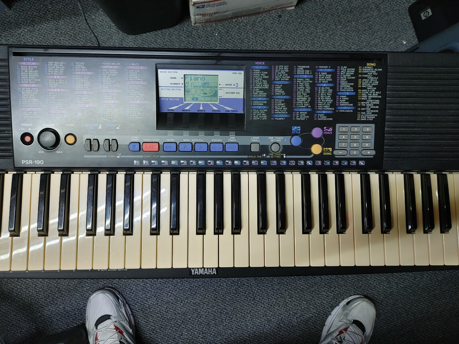 synthétiseur yamaha psr-s670