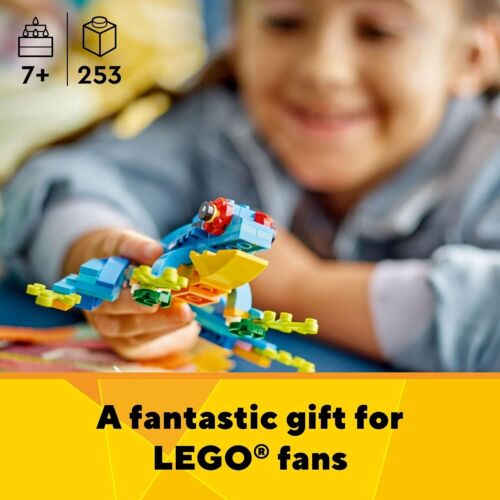 LEGO Creator 3 in 1 Exotic Parrot Building Toy Set, Transforms to 3 Animal - Picture 6 of 6