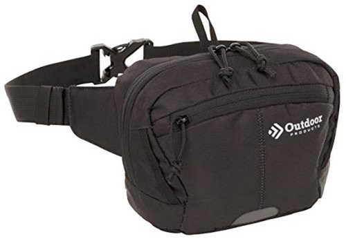 Outdoor Products Essential Waist Pack (Black)  Assorted Colors 