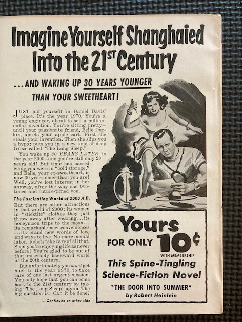 GALAXY SCIENCE FICTION May 1958 -  3 Wally Wood ilos and Leo & Diane Dillon. - Image 2 of 4