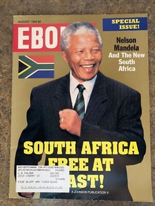 Vintage Ebony Magazine Aug 1994 Nelson Mandela Special Ed