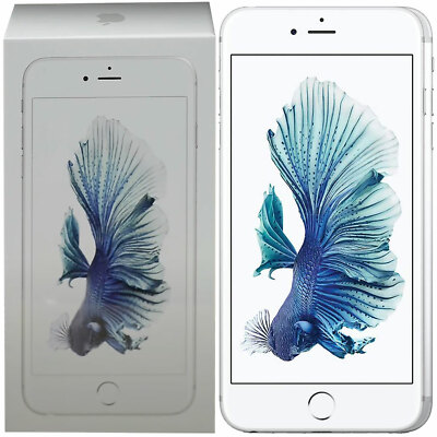 Apple iPhone 6s Plus - 16GB - Silver (Unlocked) A1687 (CDMA + GSM 