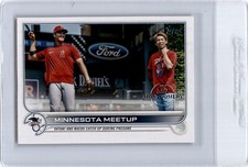 2022 Topps 582 Montgomery Club Stamped Foil  Minnesota Meetup #122