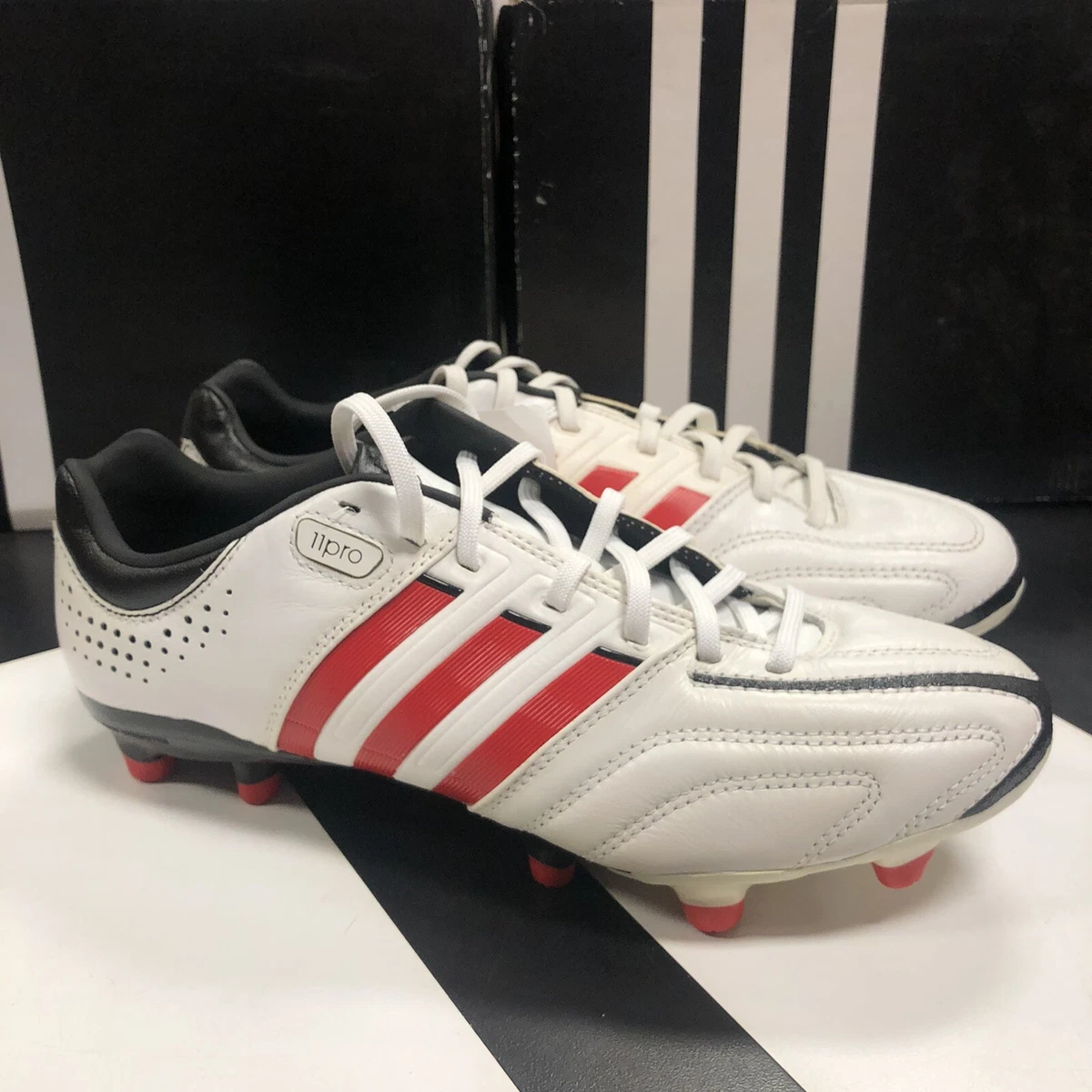 adidas adipure TRX FG Q23805 White Red Soccer Cleats US 6.5 eBay