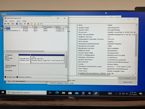 HP Workstation Z230 SFF i7-4790 @ 3.40GHz 8GB RAM 500GB HDD Windows 10 Pro #21 - Picture 3 of 4