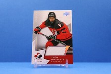 2020 Team Canada Juniors #2 Theo Rochette Jersey Relics Base Parallel
