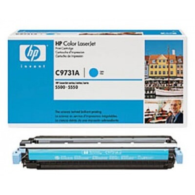Original HP Toner 645A C9731A cyan für LaserJet 5500 5550 oV