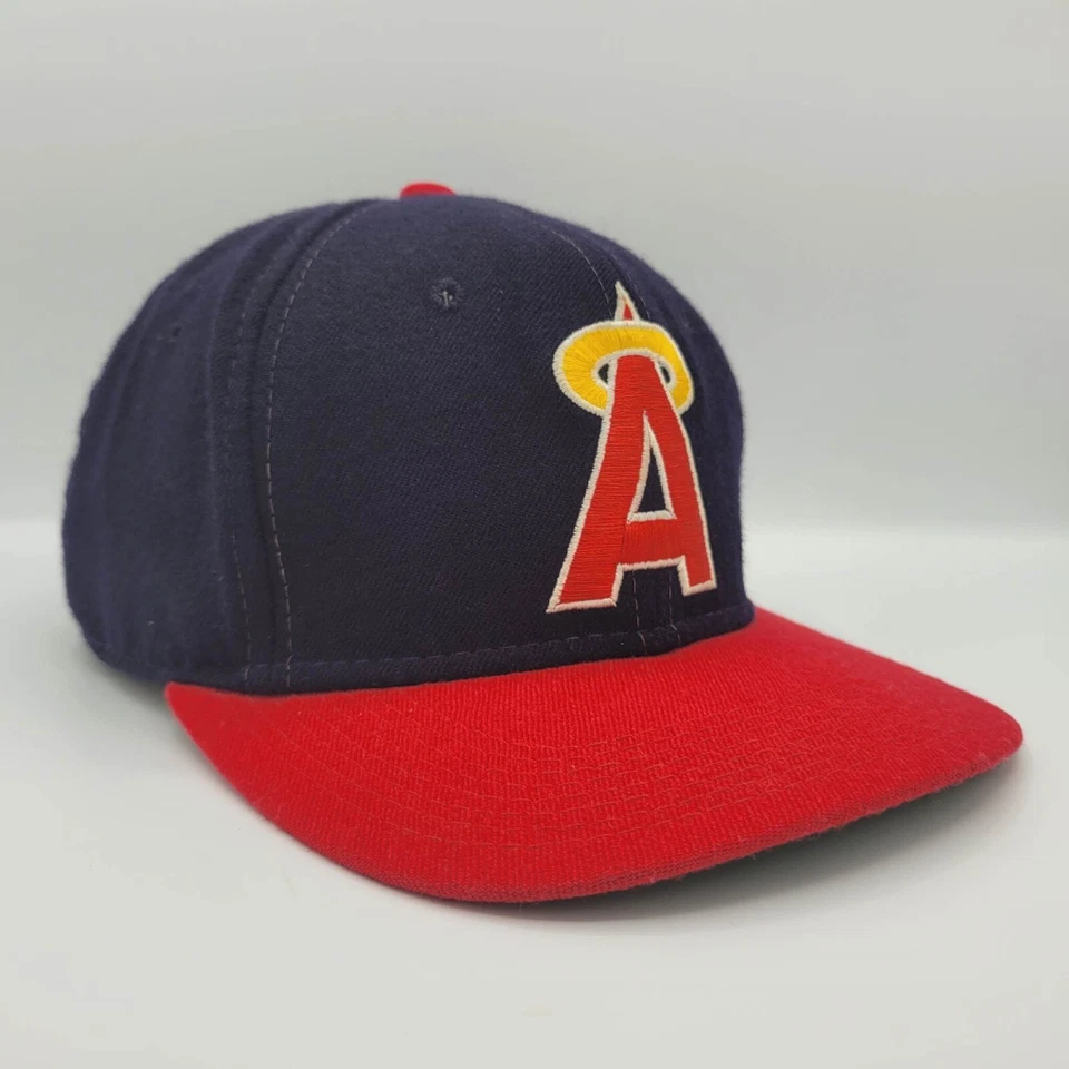 California Angels Vintage 90s Sports Specialties Wool Snapback Hat - MLB Cap - Image 2 of 4