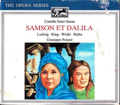 SAINT-SAENS SAMSON ET DALILA CD Box Set G. Patane - Discs Like New / Cover Wear