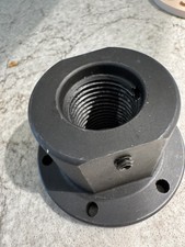 3 1/2 Inch Steel Face Plate Woodworking Lathe Faceplate For 1" x 8 Tpi Spindle