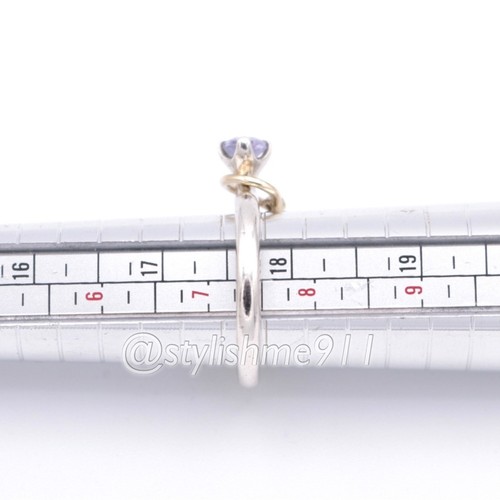 Authentic Pandora Orbit Ring with Lavender CZ - 190833LCZ - Picture 15 of 16