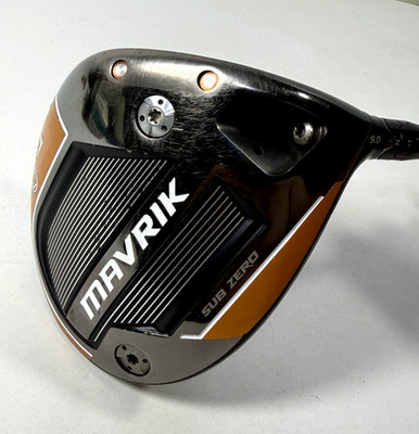 CALLAWAY MAVRIK SUB ZERO 9.0 DEGREE DRIVER 130 MSI ROGUE 60S GRAPHITE SHAFT 45''