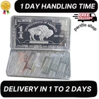 1 Oz One Troy Ounce USA American Buffalo .999 Fine Aluminum Bullion Bar Al Elem
