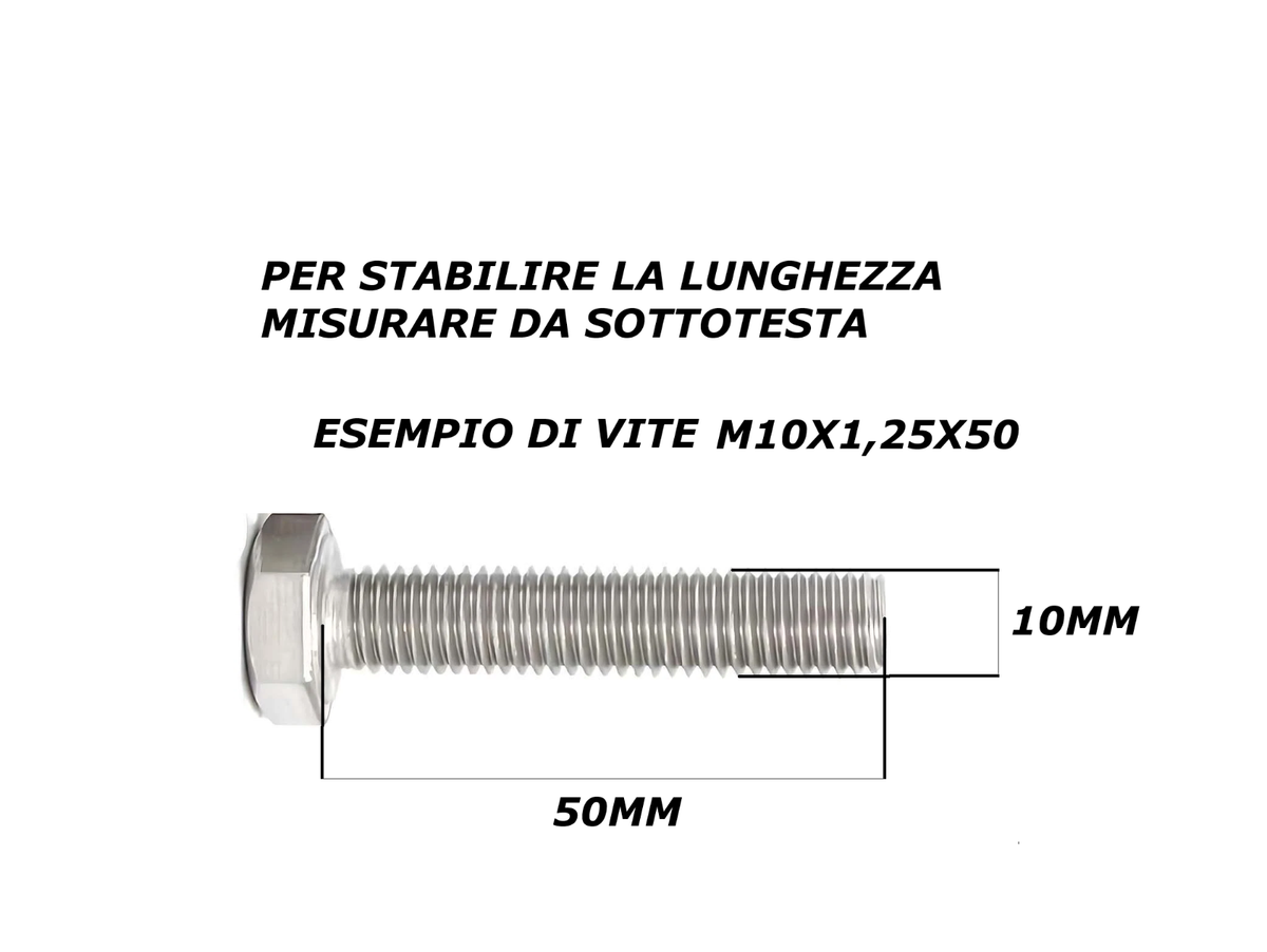 10mm Passo Fine Bulloni M10 X 1.25 Presa Tappo Testa Bulloni - Foto 7