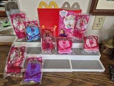 2012 Mcdonald Happy Meal Toys Barbie I Can Be COMPLETE set of 8 NIP