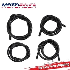 5/32 1/4 5/16 3/8" Silicone Vacuum Tubing Hose Line Kit 5FT 130PSI Max Pressure