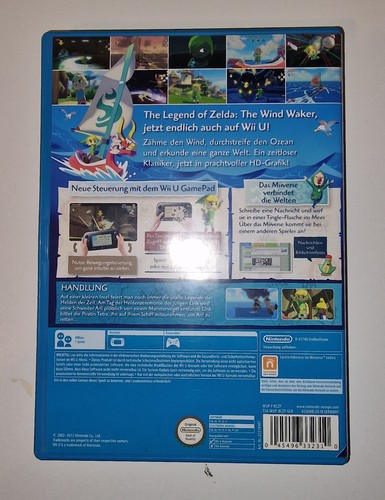 The Legend of Zelda: The Wind Waker HD (Nintendo Wii U) (PAL Version) (2013) - Bild 2 von 3