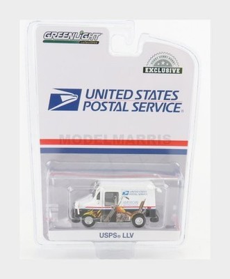 GREENLIGHT 30249 Truck - United States Postal Service USPS Lvv - White Black - 1