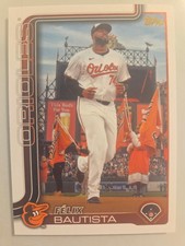 2025 Topps Series 2 Felix Bautista #423 Golden Mirror Image Variation