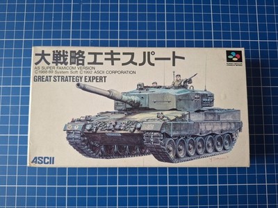 Daisenryaku Great Strategy Expert OVP (Super Nintendo/SNES/Super Famicom/NTSC-J)