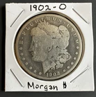 1902 O Morgan Silver Dollar Coin