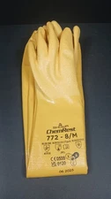 Golden Protective Services 26" Nitrile Chemical Resistant Yellow Glove