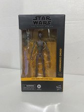 Hasbro Star Wars Black Series The Clone Wars Commando Droid 6  Action Figure  18