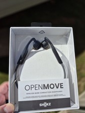 Shokz S661-ST-GY-US Open Move Bone Conduction Ear Sport Headphones, Gray