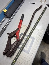 Wheeler Rex 5916 Manual Pipe Cutter 36" Chain Missing Knob  af6