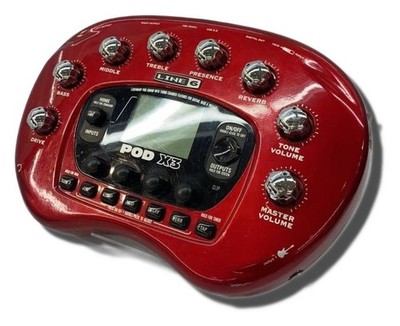 Line6 POD X3 Multi-Effects Processor Pedal 2444 Tested & Works