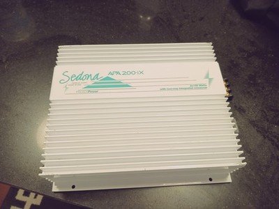 【希少】Precision Power PPI カーオーディオ アンプ Precision power PPI Sedona APA 200 IX series White amplifier. FREE