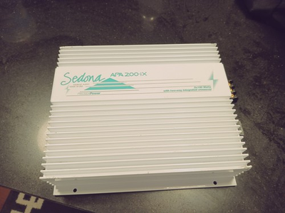 #ad Precision power PPI Sedona APA 200 IX series White amplifier. FREE SHIPPING $425.00